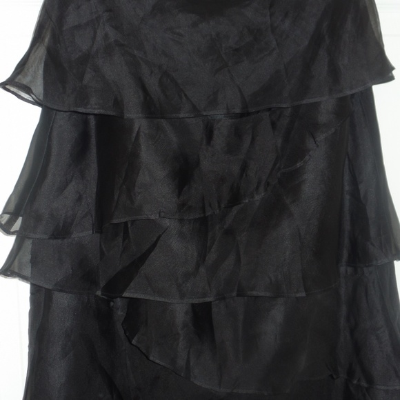 Veronique Young Black Skirt Size 10 - Picture 5 of 6